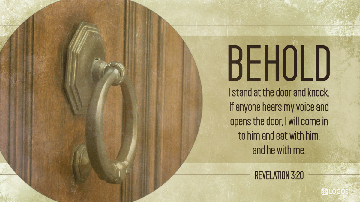 Revelation 3:20 - Embracing Repentance and Renewal with Jesus