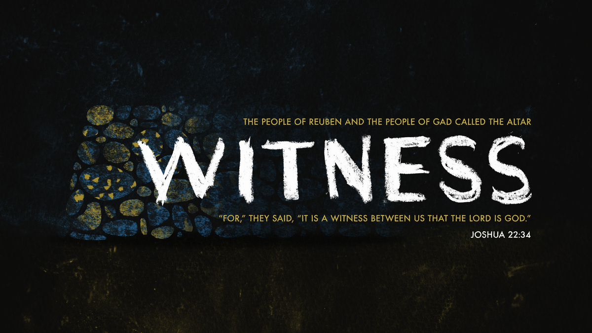 VOTD - Joshua 22:34