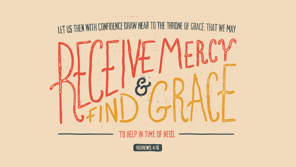 Receive Mercy
